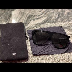 CELINE THIN BLACK SHADOW sunglasses
